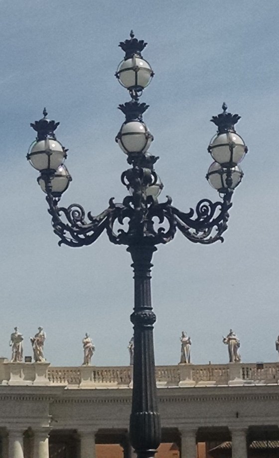 Vatican City Streetlight